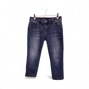 Kut from the Kloth Women’s Dark Cropped Blue Jeans Size 6P